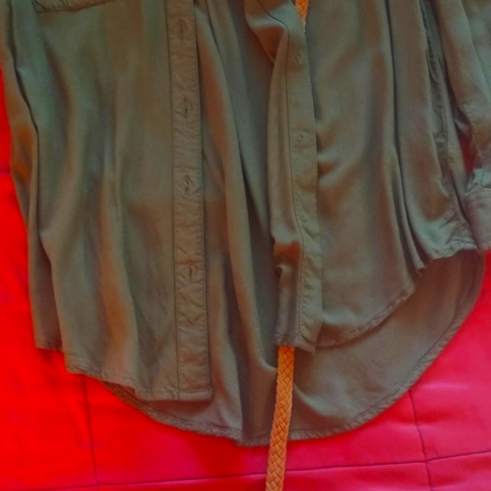 Women's top - olive green